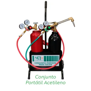 Conjunto Portátil Acetileno