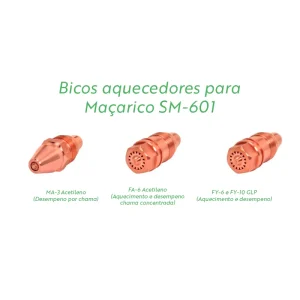 Bicos Aquecedores para Maçarico SM-601